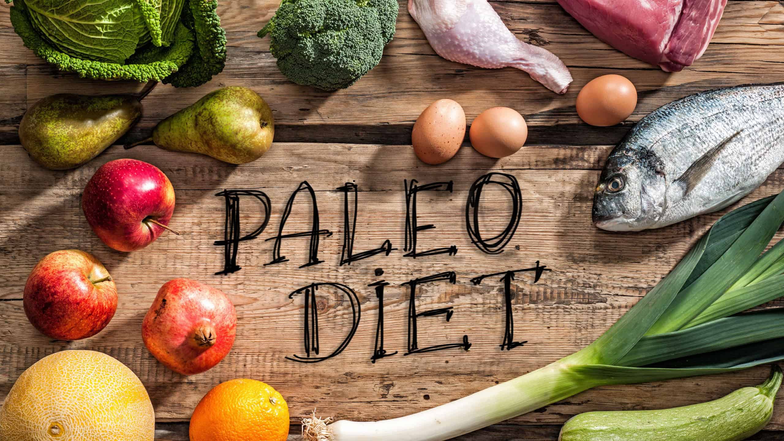Raw healthy dieting products for Paleo diet
