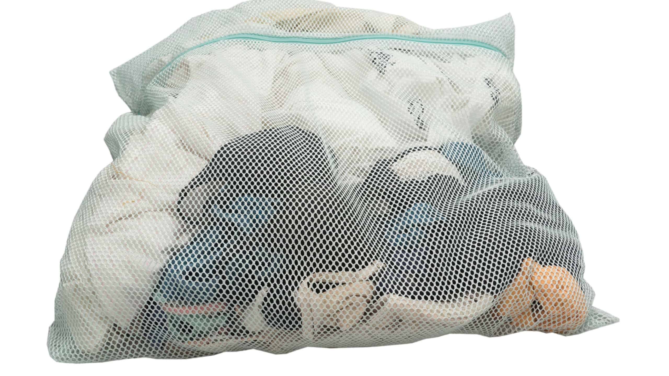 Clothing in Mesh Bag