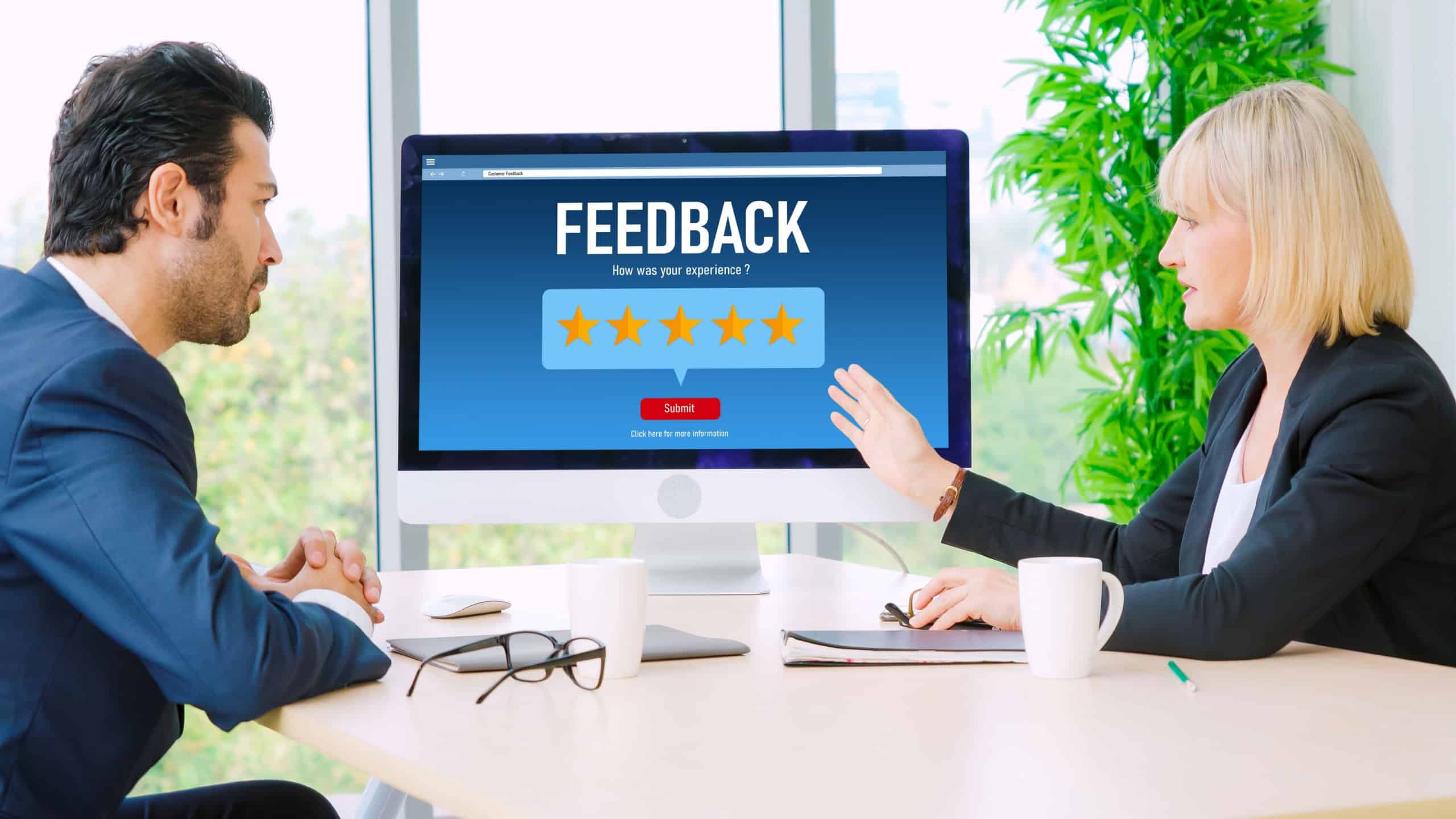 Customer feedback and review analysis by modish computer software for corporate business