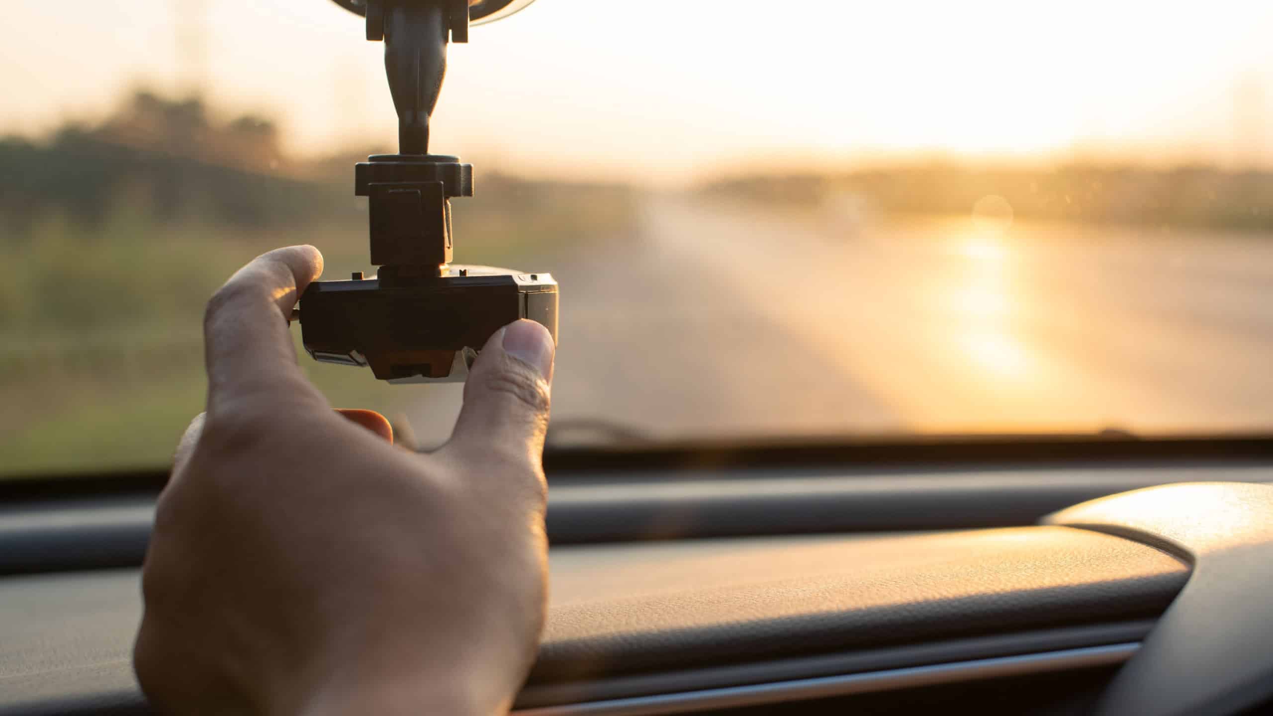Radar-revolutionary on the glass of the car,Car Radar Detector,Speed sensor.