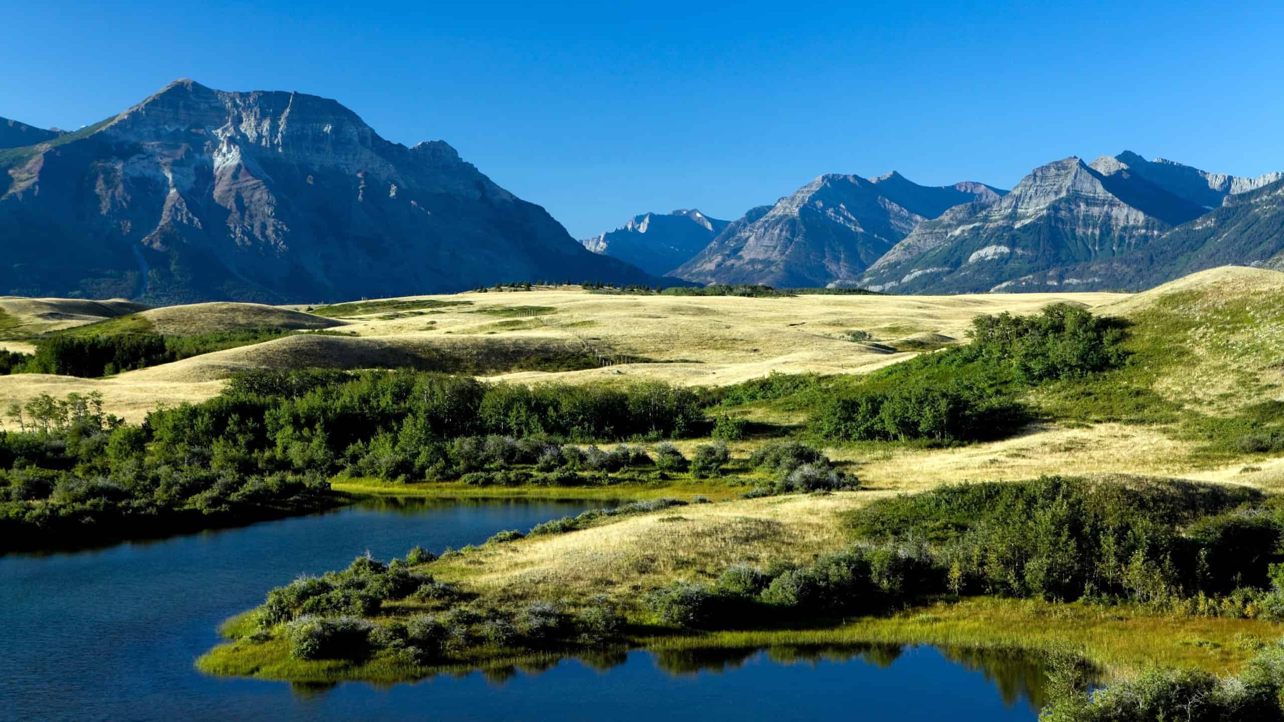 Waterton Lakes National Park is in southern Alberta, Canada, bordering Montana’s Glacier National Park. It’s known for its chain of lakes, including the large Upper and Middle Waterton lakes.