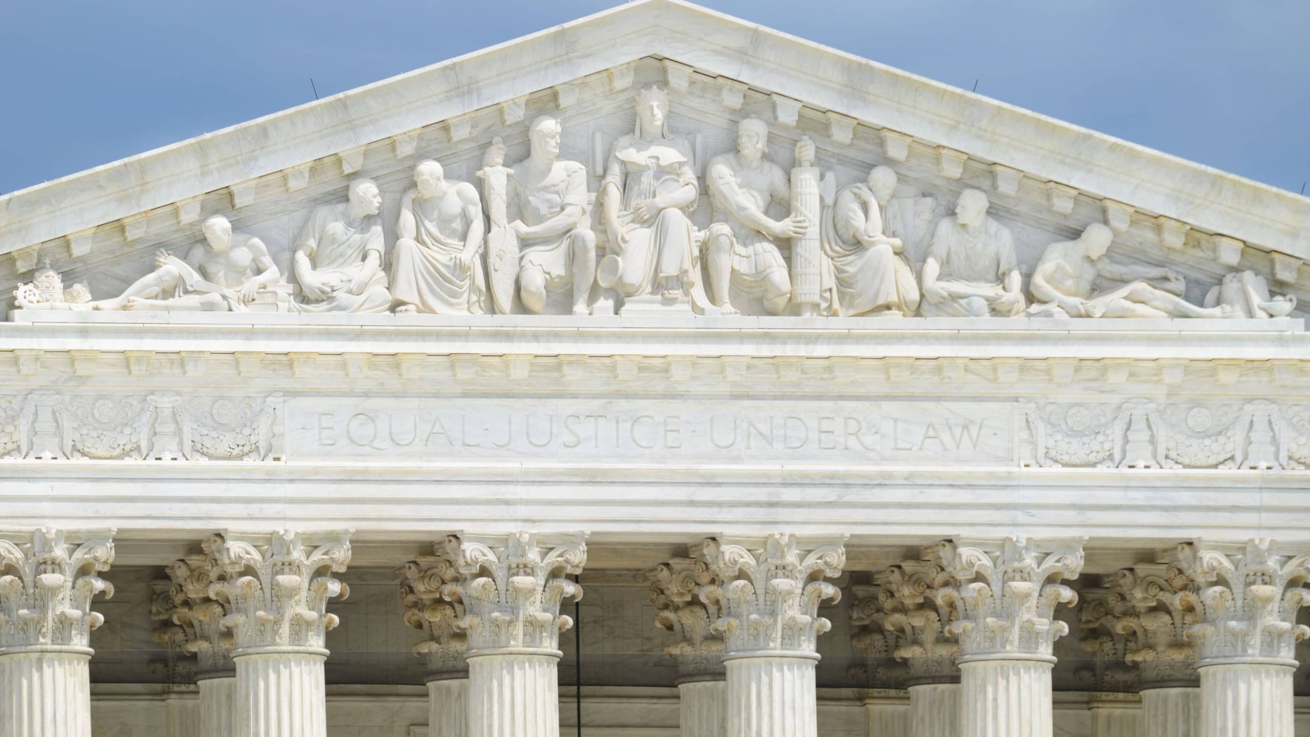 United States Supreme Court Building in Washington DC