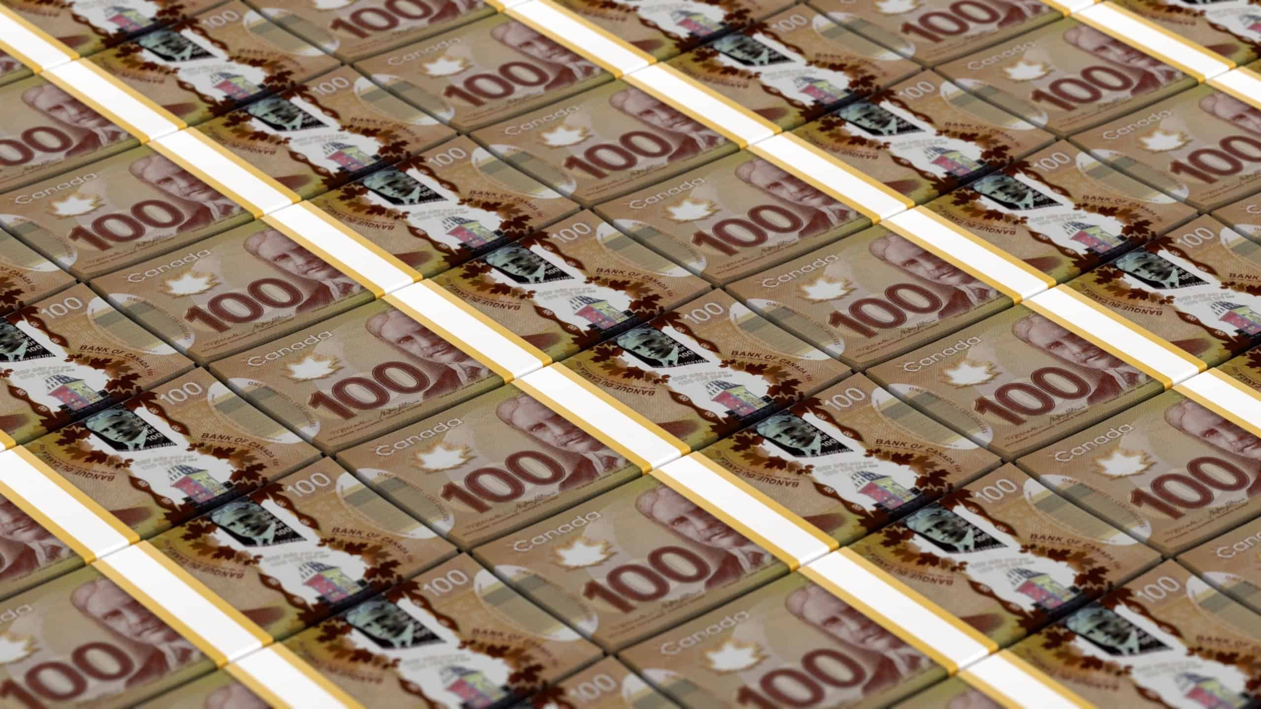 Canada Banknotes Money Canadian dollar Currency CAD - 100 C$