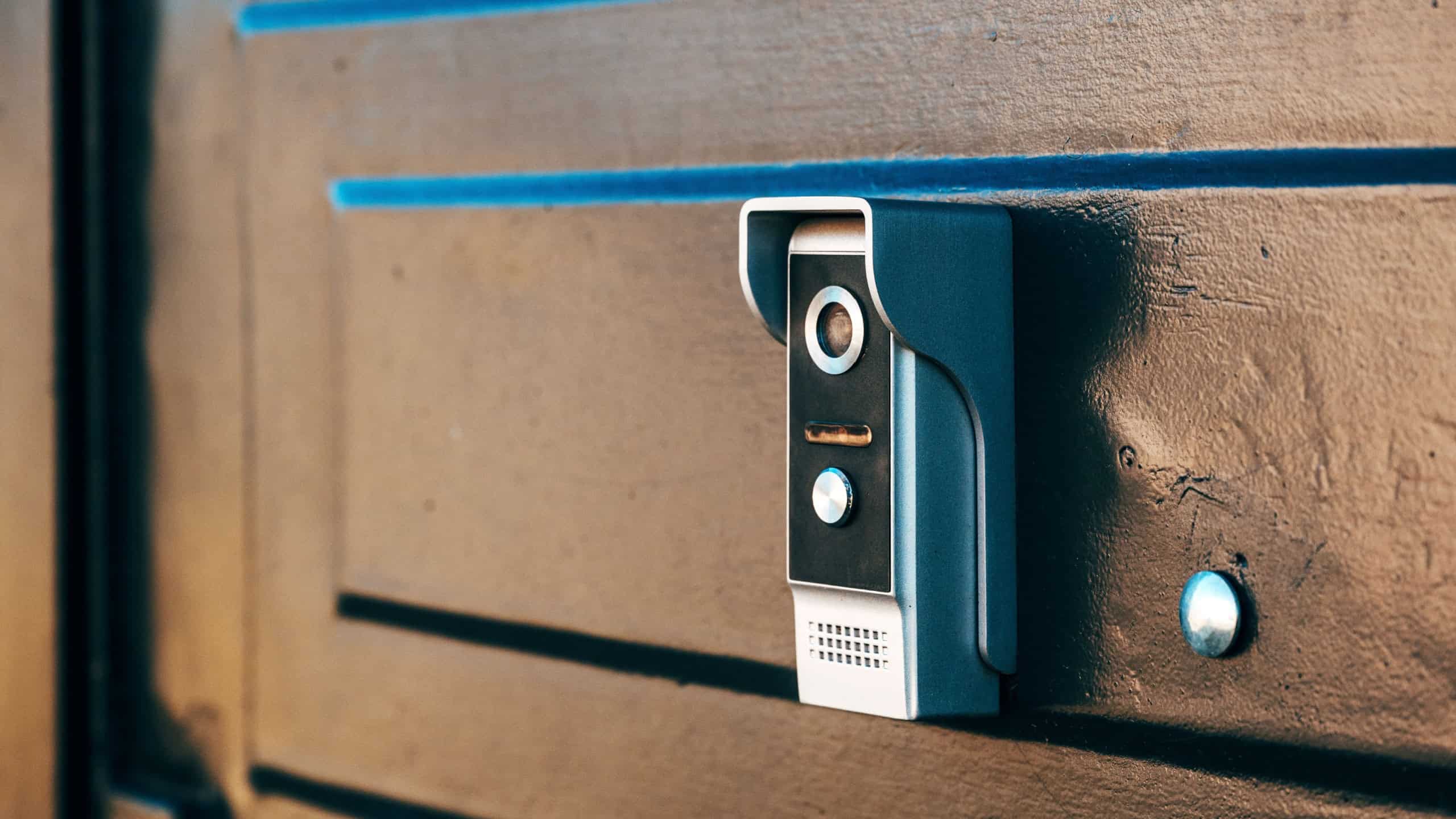 Smart home security device with video intercom technology equipment