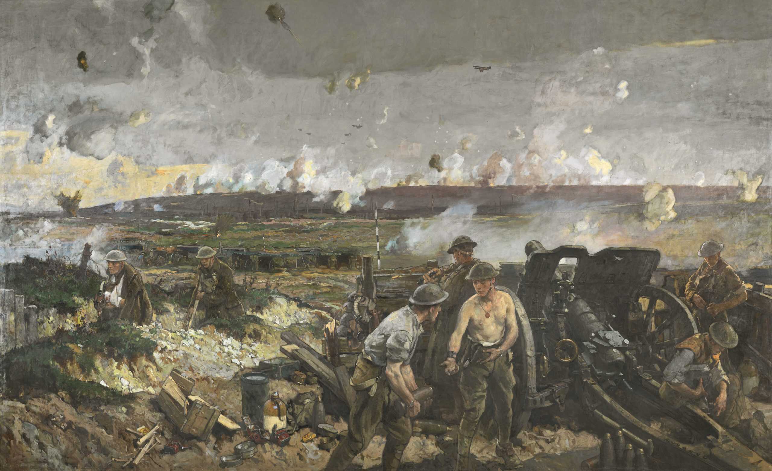 Richard Jack-The Taking of Vimy Ridge (CWM 19710261-0160)