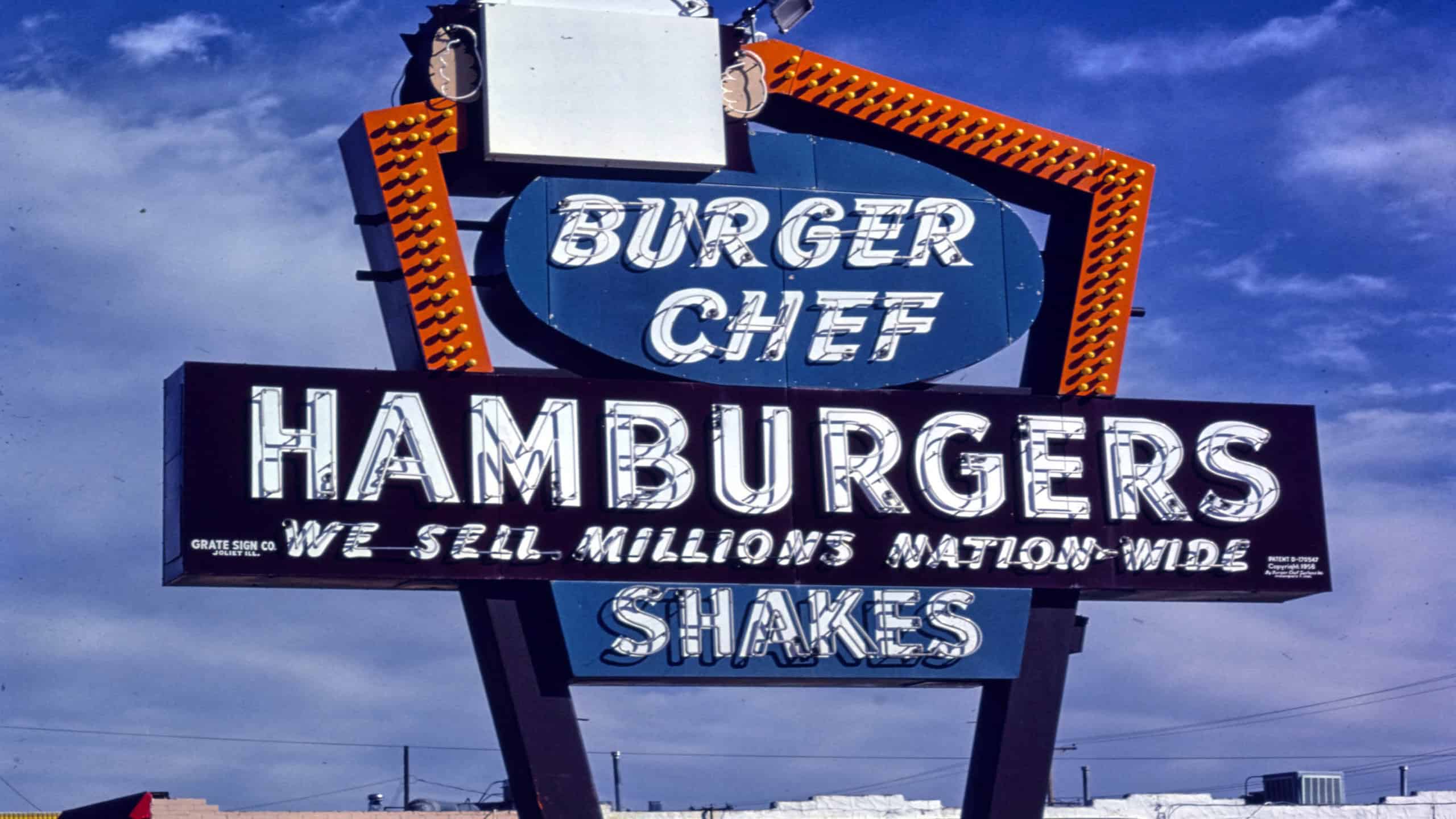 Old Burger Chef sign