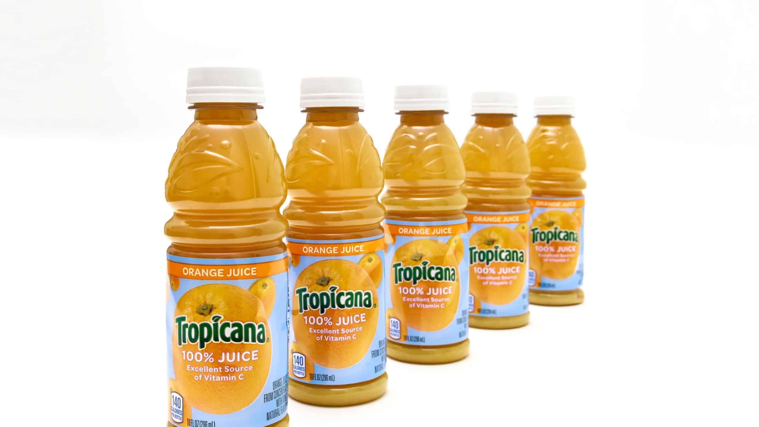 January 27, 2023. Spartanburg, SC USA. Tropicana orange juice provides an excellent source of vitamin C.