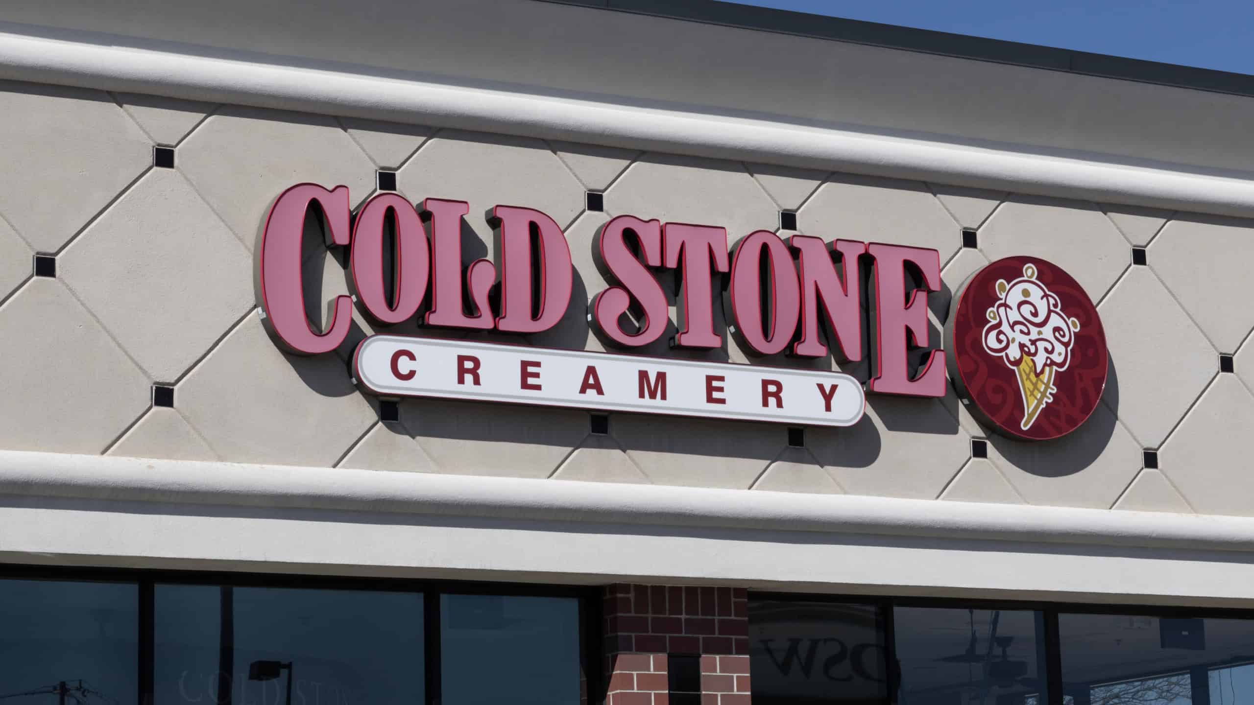 Cold Stone Creamery ice cream parlor location.