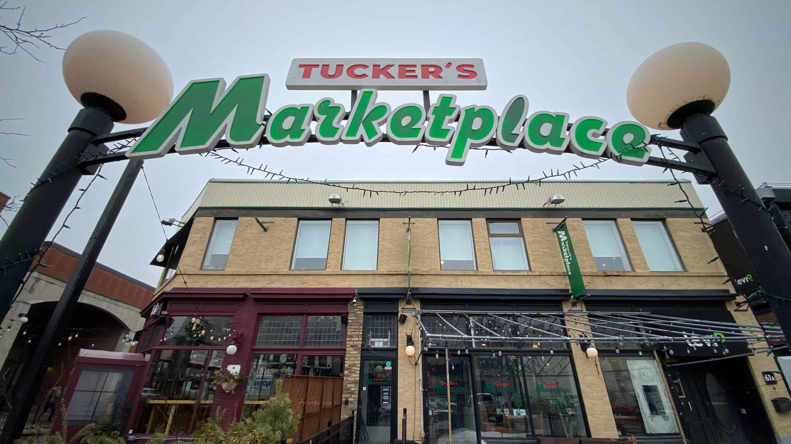 Tucker's Marketplace restaurant entrance