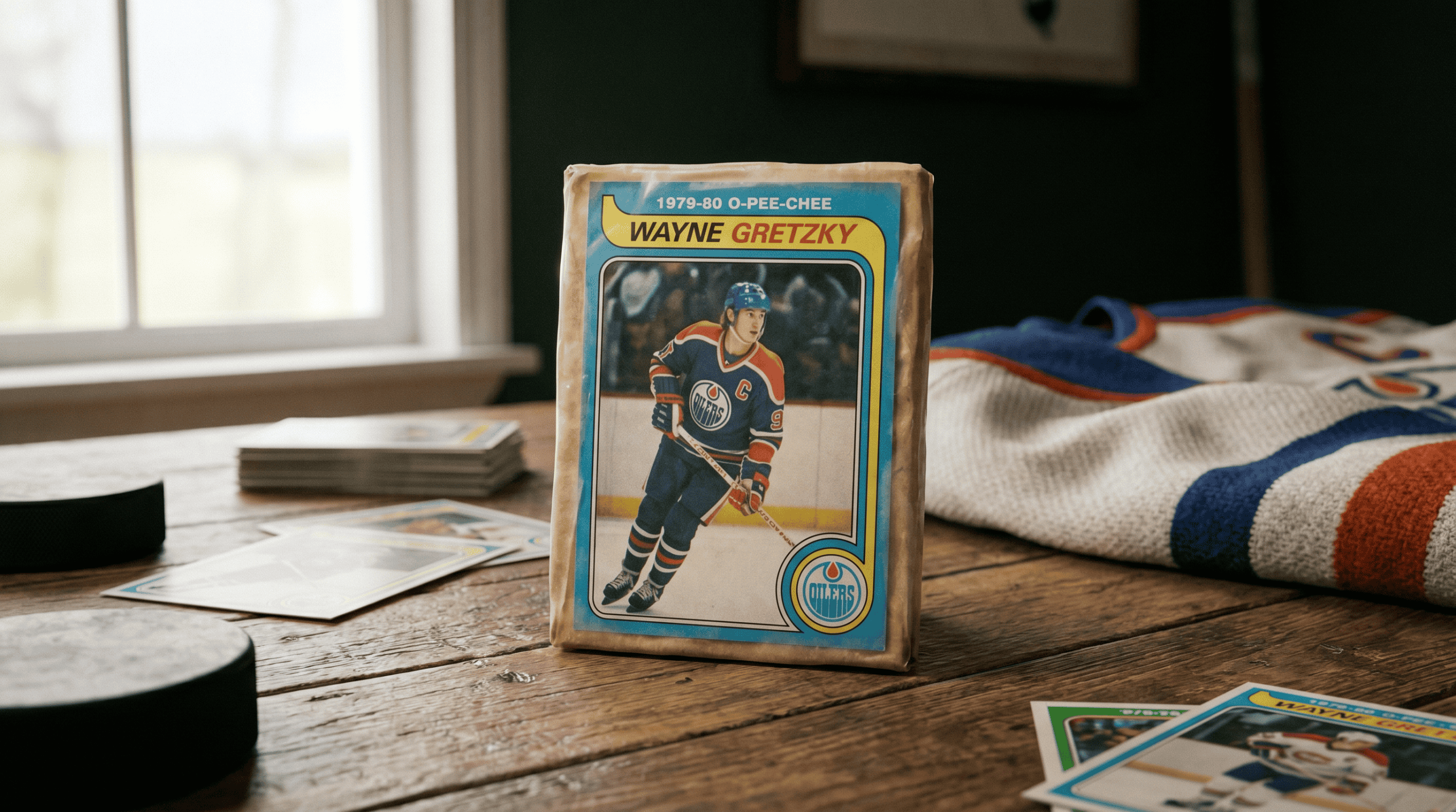 photo of pack of O-Pee-Chee cards