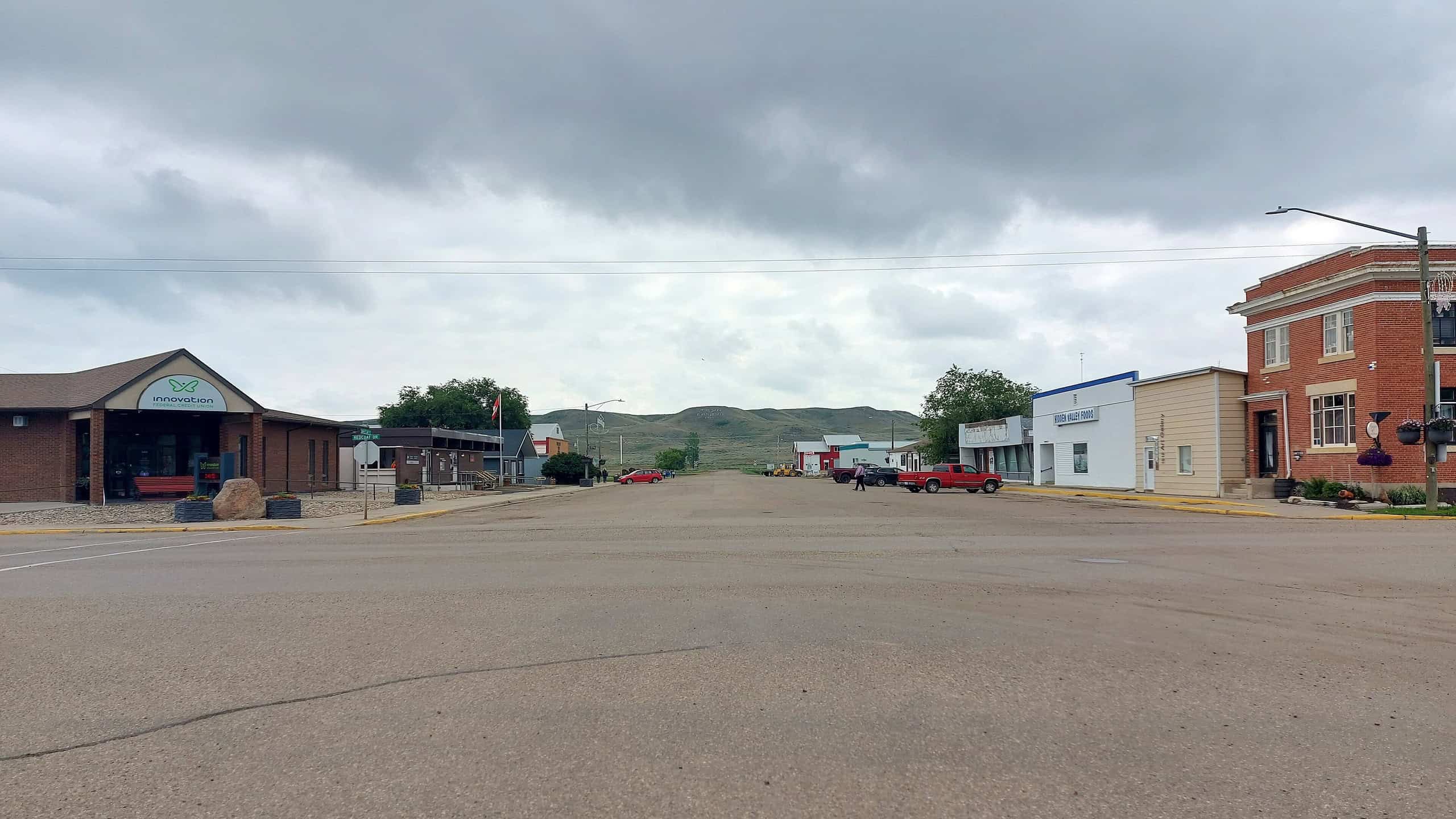 Eastend, Sk, downtown