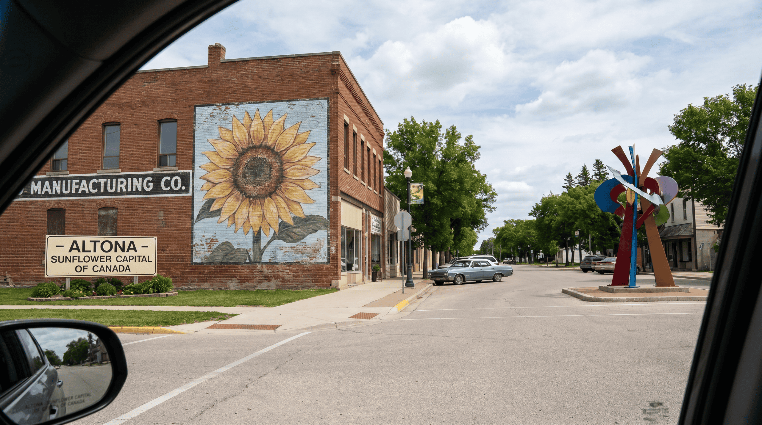 Altona Drive through this sleepy southern Manitoba town