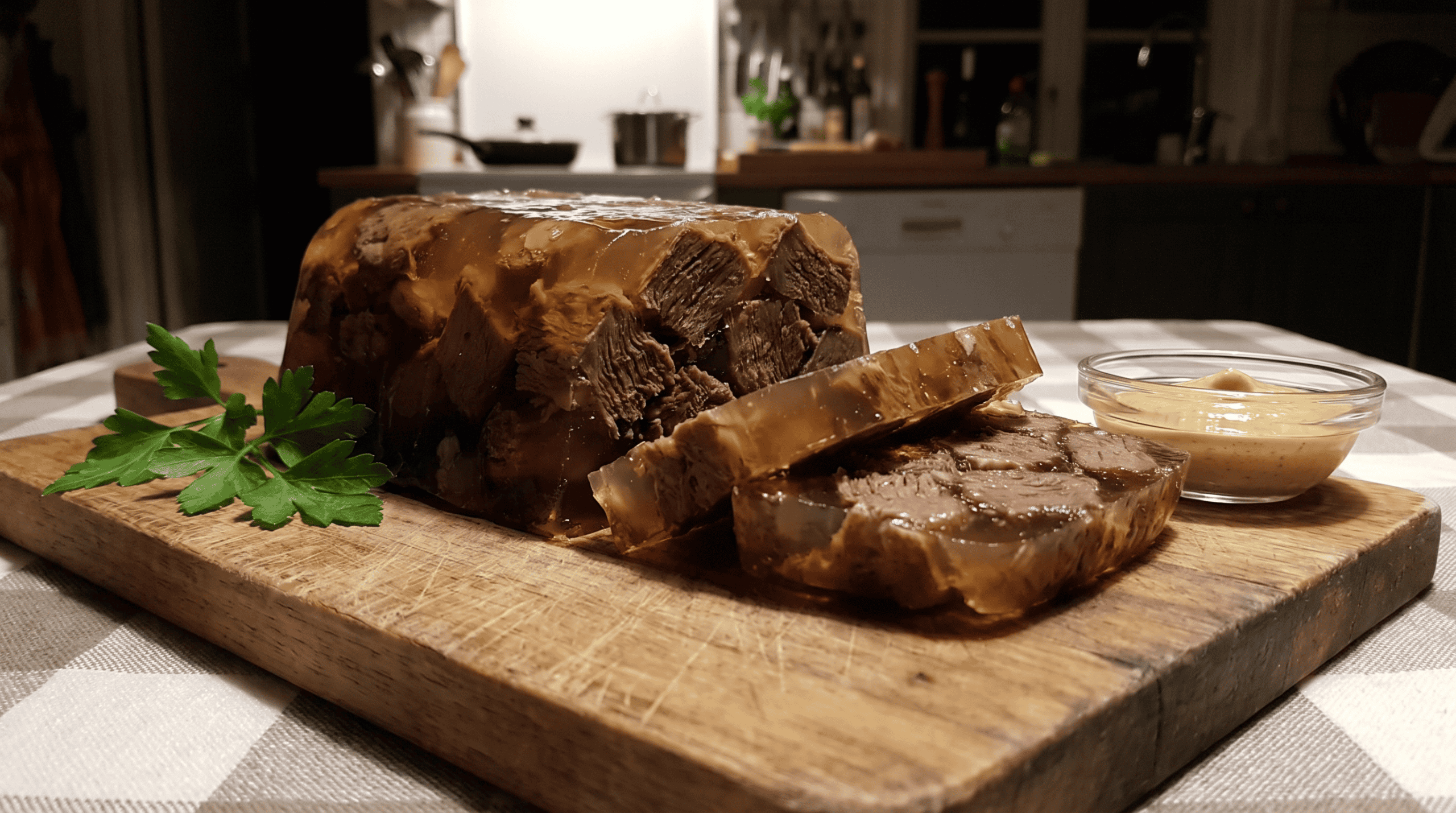 Jellied moose nose