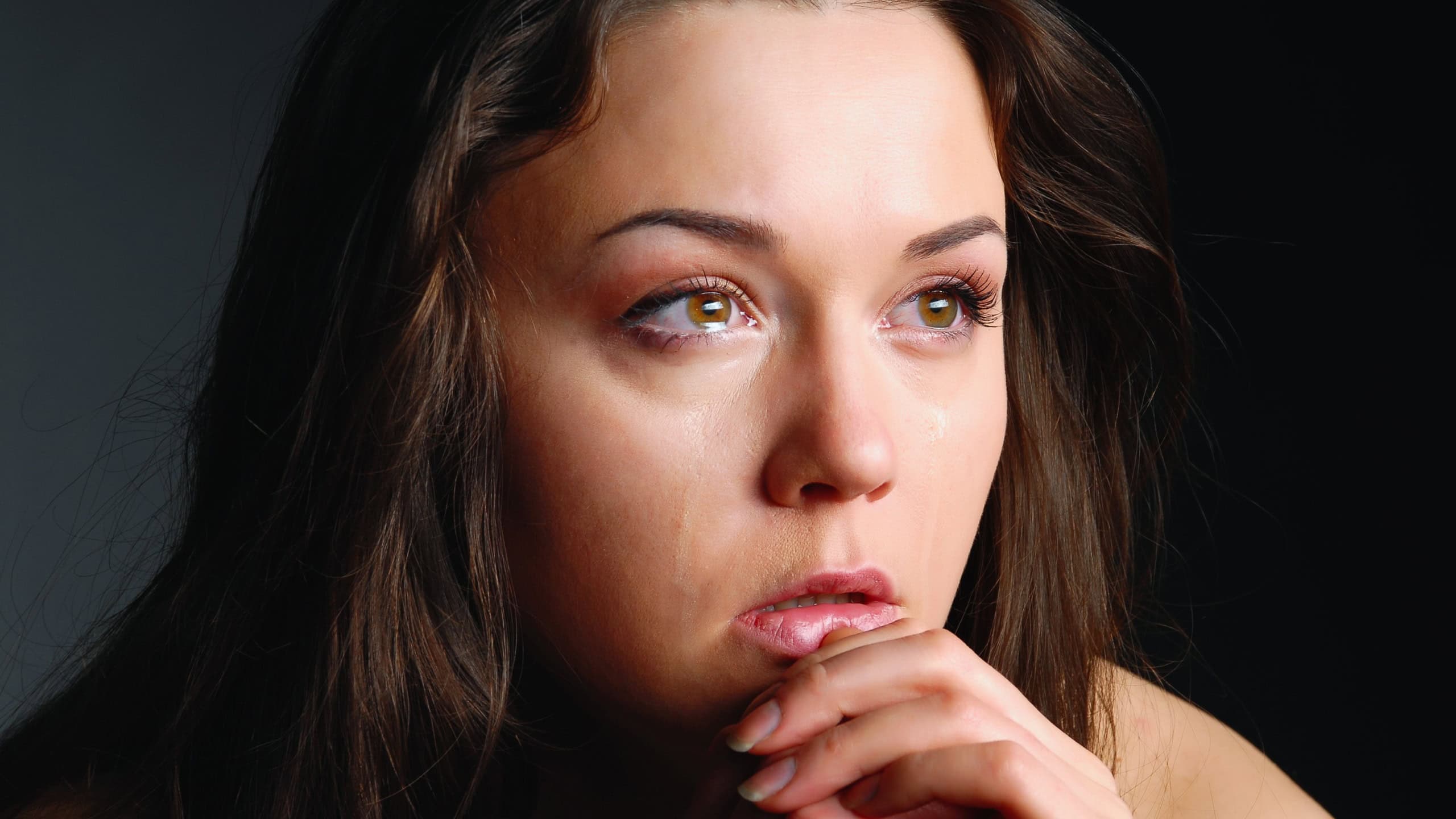 Crying woman