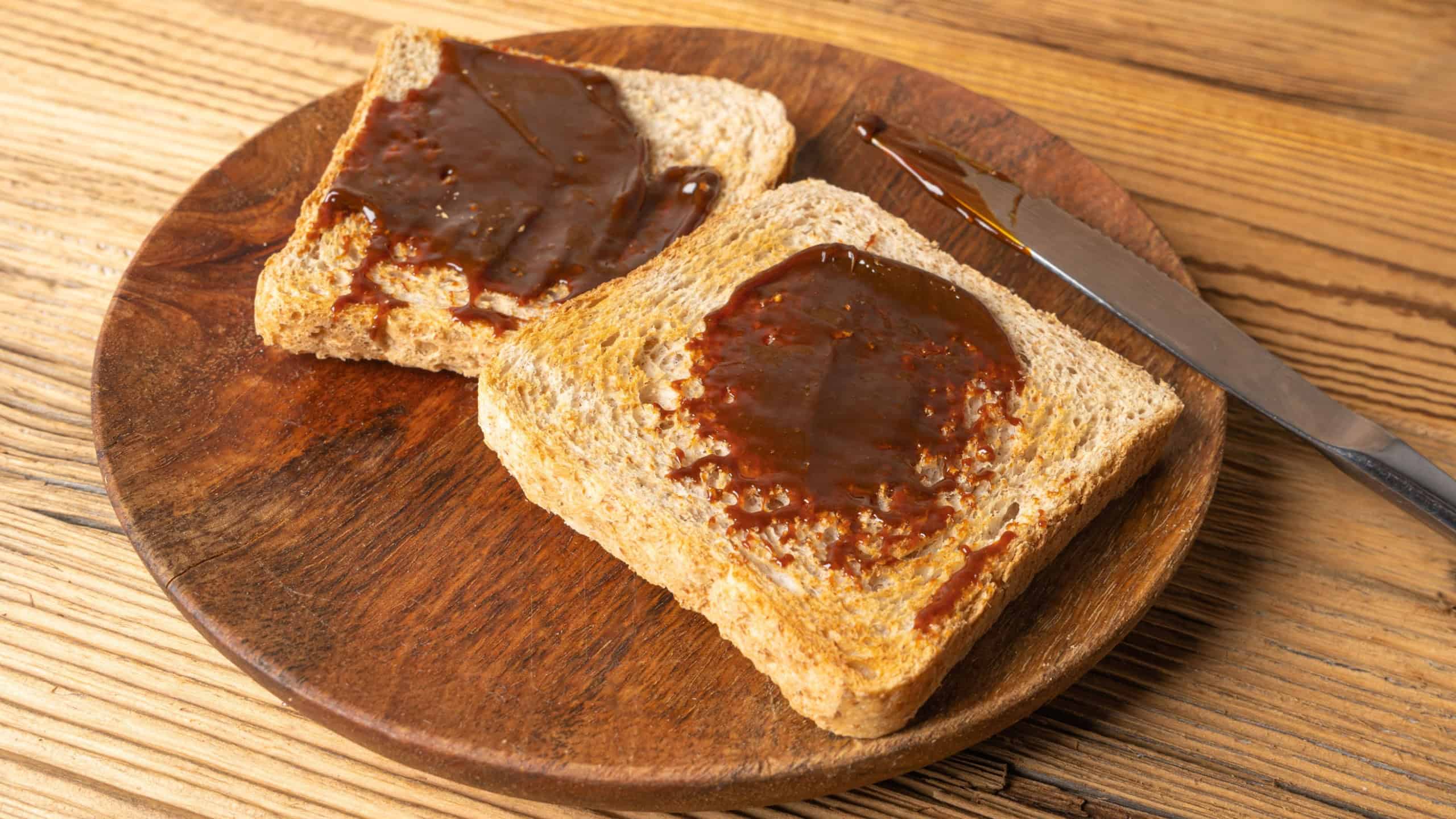 Marmite Yeast Spread, Vegemite Spread, Australian Healthy Breakfast, Traditional English Black Beer Yeast Extract, Toast Food Paste, Marmite Spread