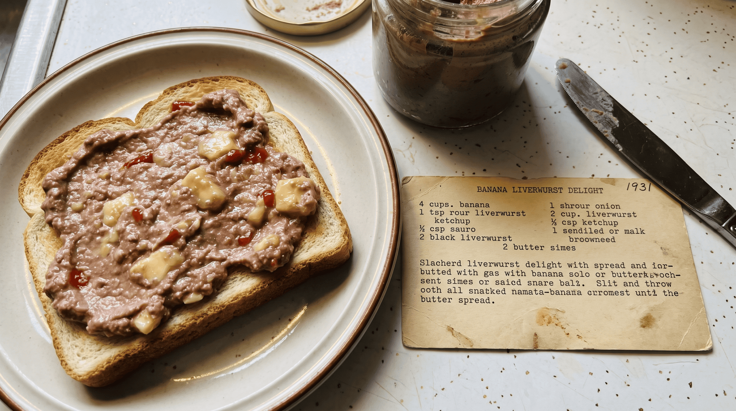 Banana liverwurst