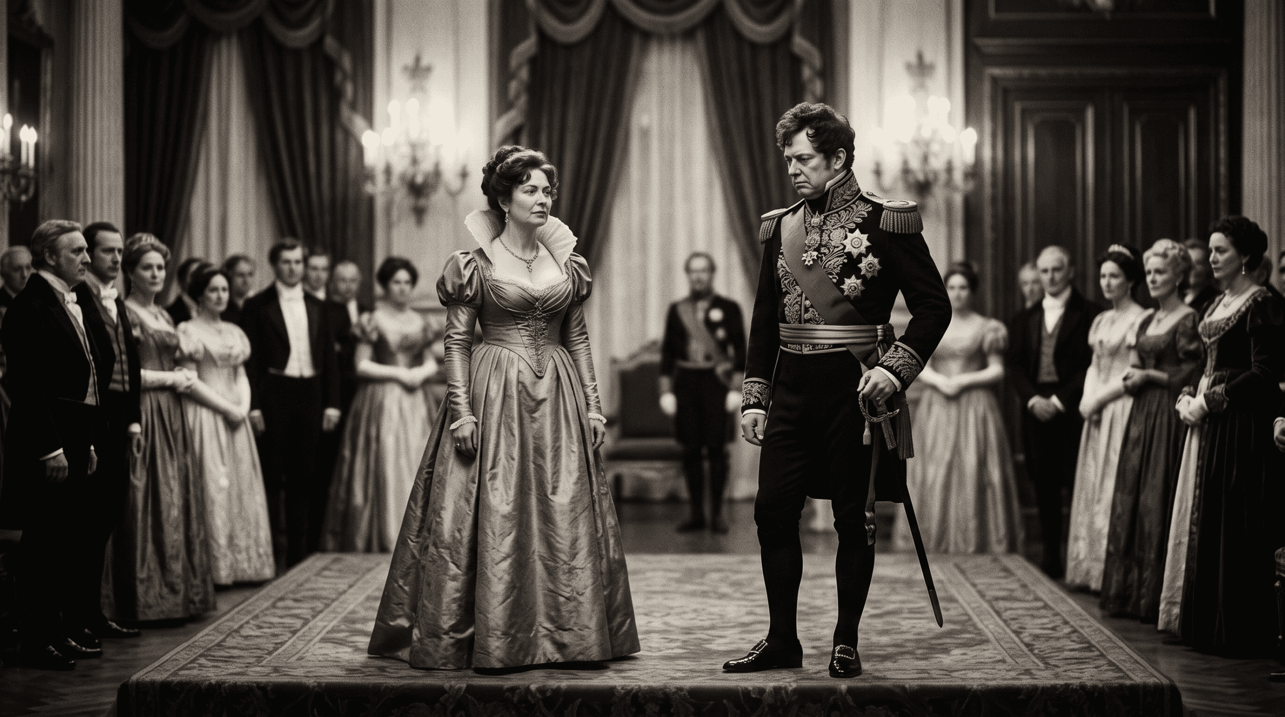 Caroline of Brunswick & George IV