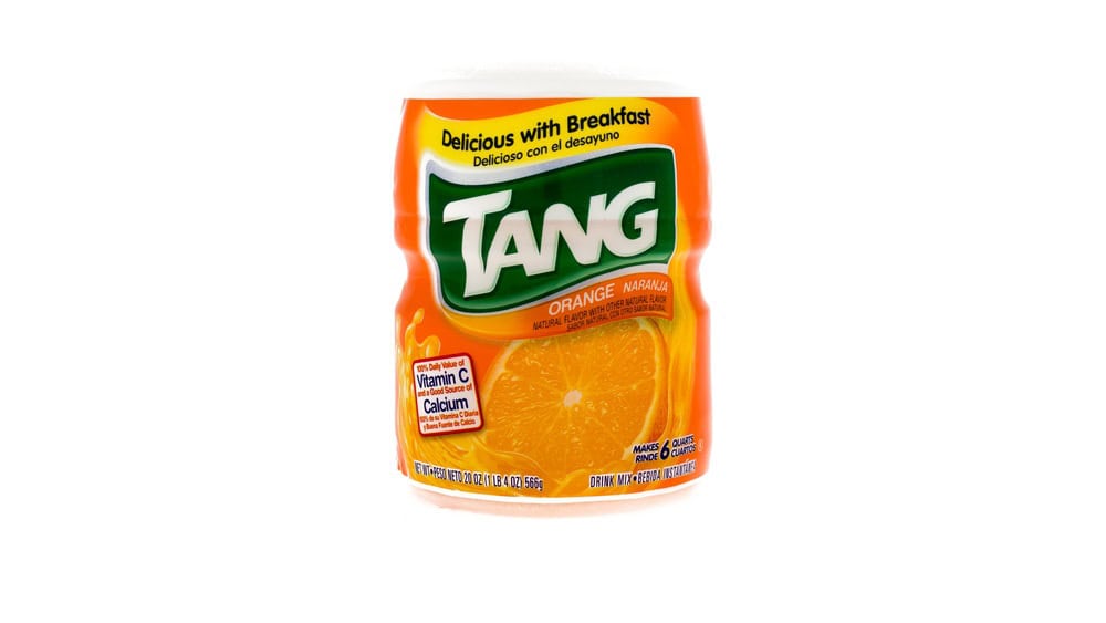 Winneconne, WI - 5 February 2015: Container of Tang Orange drink mix. Tang is owned by Kraft.