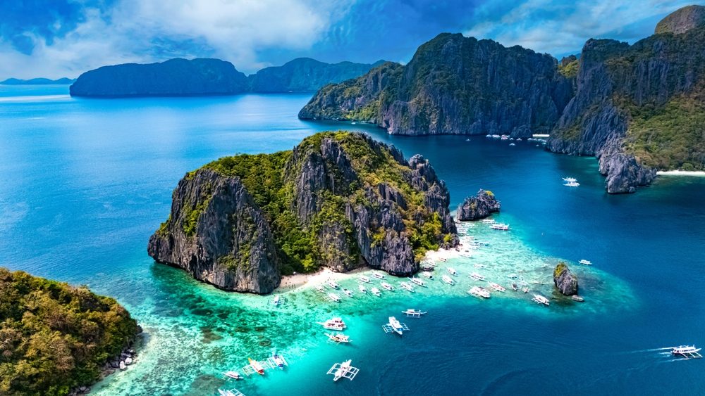 Shimizu Island near El Nido, Palawan, Philippines.