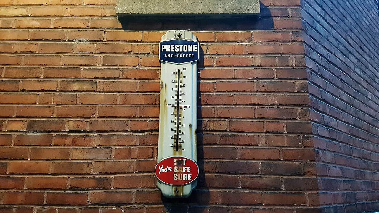 Prestone Anti-Freeze Thermometer Advertising (35155755883)