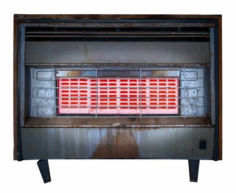 gas space heater vintage